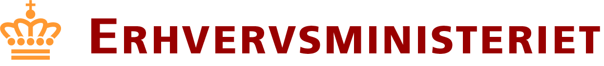 Erhvervsministeriet Logo