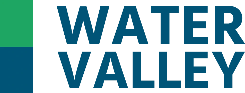 Water Valley Erhvervsfyrtårn for Vandteknologi Logo