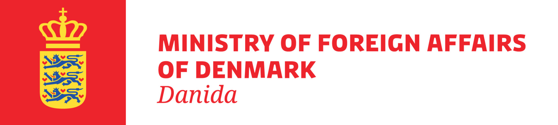 Ministry of Foreign Affairs of Denmark Danida logo