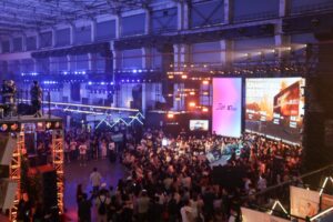 A crowd at Innovation Camp Shanghai