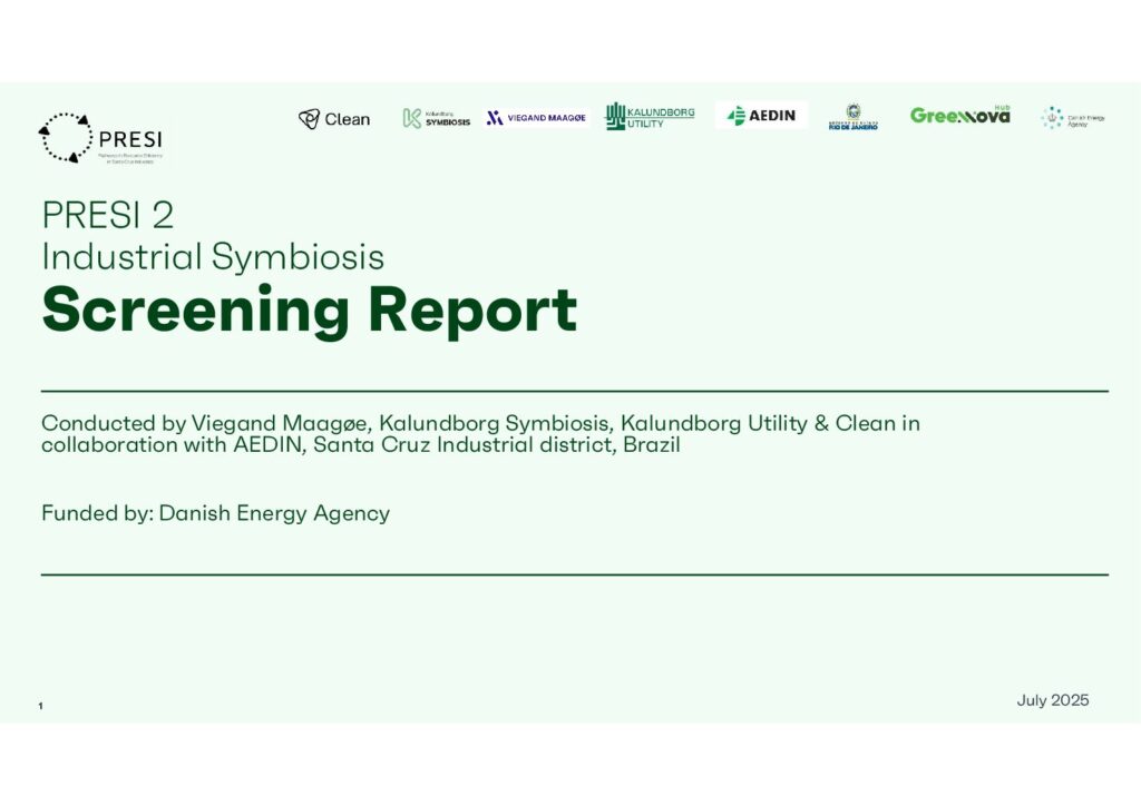 P.R.E.S.I Industrial Symbiosis Screening Report